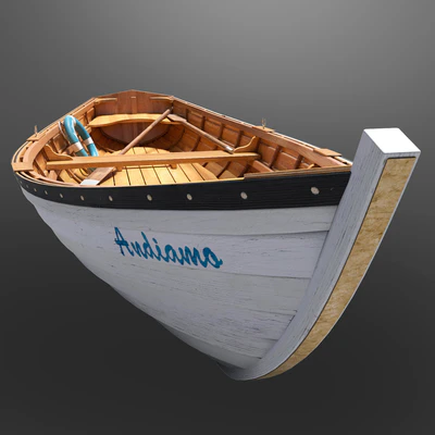 wooden Boat — Ver 2