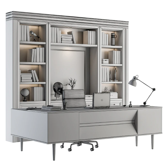 Office Furniture - Manager Set 20 — Скачать