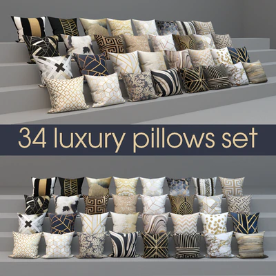 set of luxury 34 pillows, сет из 34 подушек — Вид 1
