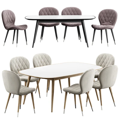 Hiro chair Konyshev HER 042 G Table — Ver 2