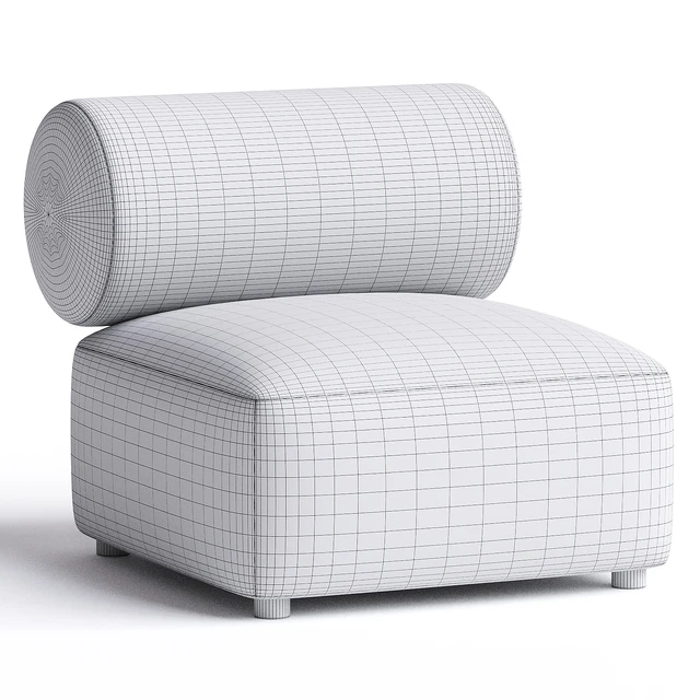 OFFO Fabric armchair By annud — Скачать