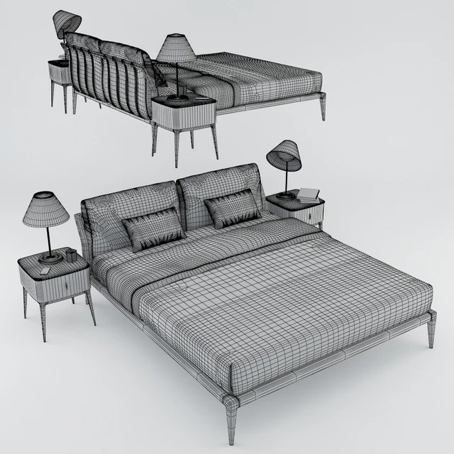 Philipp Selva Indigo bed — Descargar