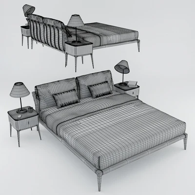 Philipp Selva Indigo bed — Ver 2