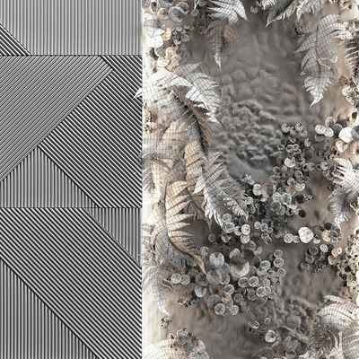 Wooden panels and vertical garden 2 — Вид 2