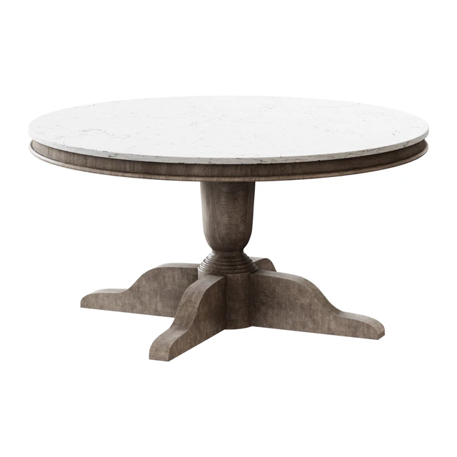 Coffee table Alexandra 39" Round Marble Coffee Table coffee table — Descargar