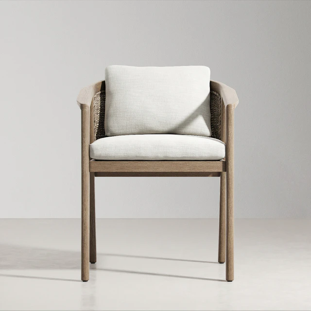 RH / MALTA TEAK ARMCHAIR — Descargar
