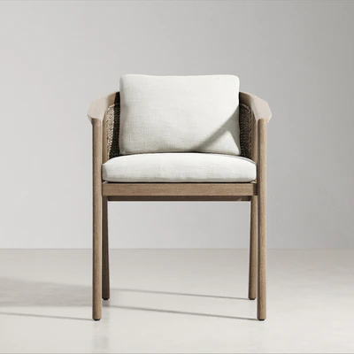 RH / MALTA TEAK ARMCHAIR — Ver 2