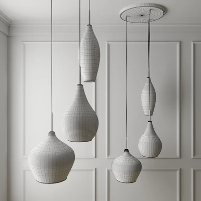 Pendant glass  lamp — Вид 2