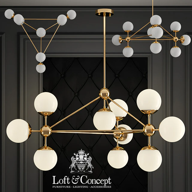 Modo Chandelier Gold Chandelier 10 — Descargar