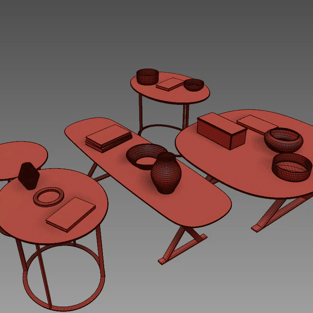 B & B Italia Maxalto Coffee Small Tables Pathos — Descargar
