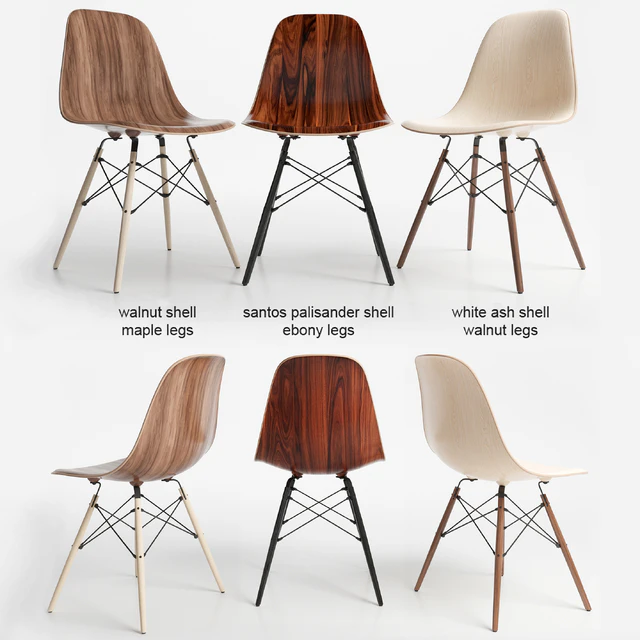 Eames DSW wood chairs — Descargar