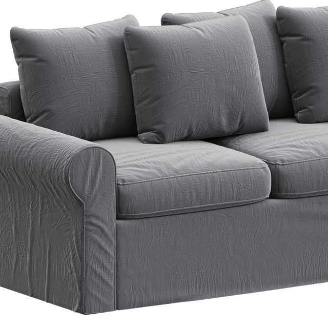 HARLANDA Sleeper sofa, Ljungen medium gray IKEA — Скачать