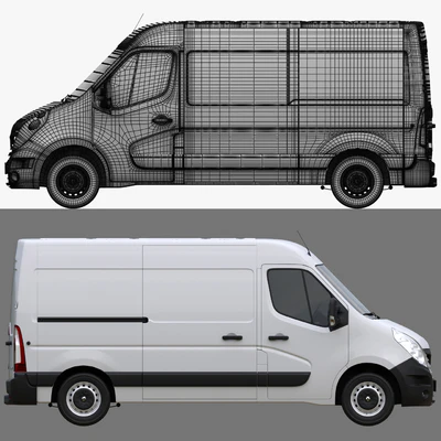 Renault Master L2H2 PanelVan — Ver 2