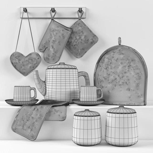 kitchen decoration set1 — Descargar