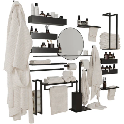 Decorative bathroom set 204 — Ver 1