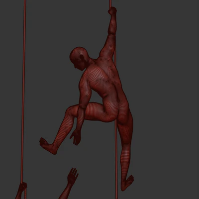 Man sculpture — Вид 2