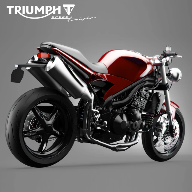Triumph Speed ​​Triple motorcycle — Descargar
