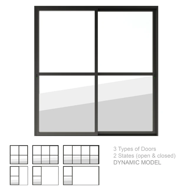 Dynamic Sliding Doors Set 03 — Descargar