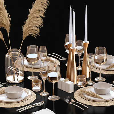 Сервировка стола / Table setting 22 — Вид 2