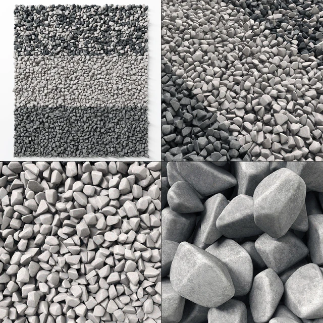 Gravel splinter decor Big kit n1 / Гравий обломочный декоративный — Скачать