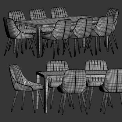 Chipman Chair Eiles Table Dining Set — Ver 2
