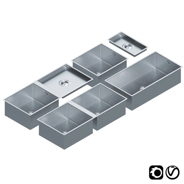 Stainless Steel Sinks by Dornbracht Set 02 — Descargar