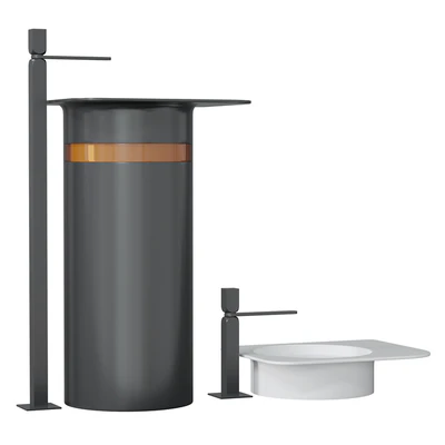 Washbasin Salini Ninfea — Ver 2