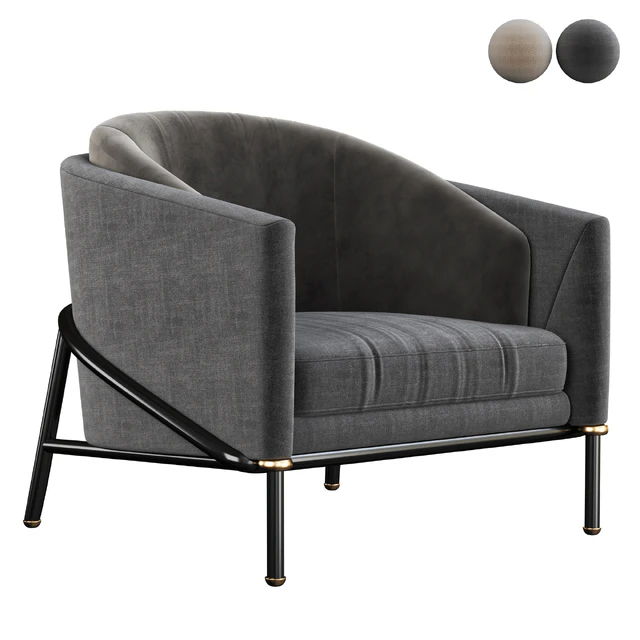 Minotti fil noir armchair — Descargar