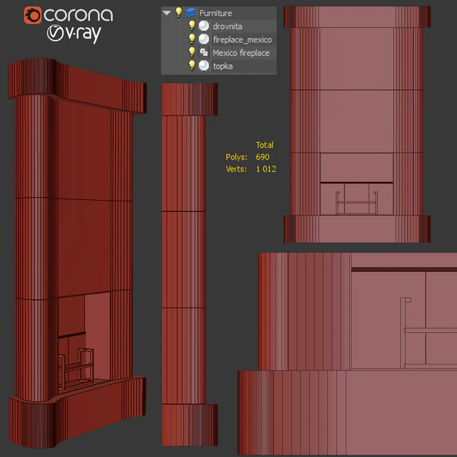 Mexico fireplace — Descargar
