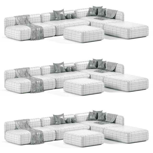 Cosy Sofa By MDF Italia 3 — Скачать
