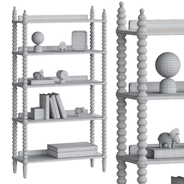 Jenny Lind bookcase CRATE & KIDS — Descargar
