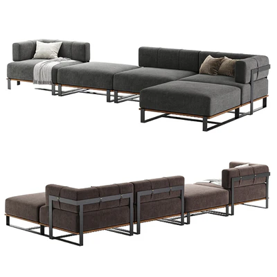 SALIM OUTDOOR SOFA 5 set — Вид 2