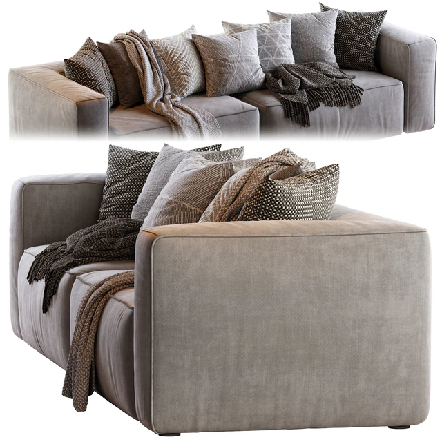 Мello Taos Brown Right Arm Corner Sectional — Скачать
