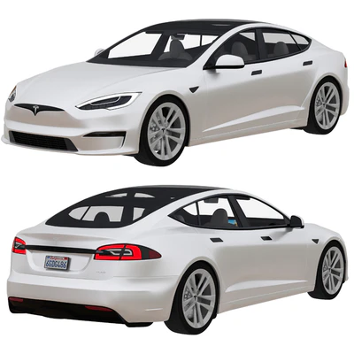 Tesla Model S 2021 — скачать