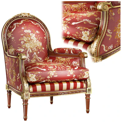 Francesco Molon Armchair Art.P372 — Ver 1