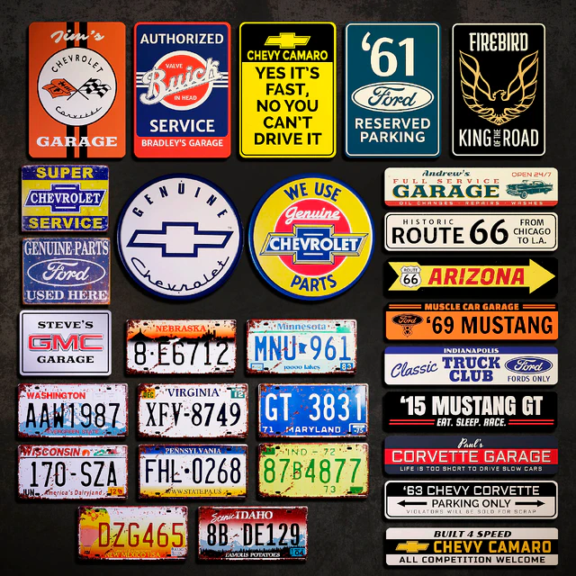 Metal Signs №12. Auto — Descargar