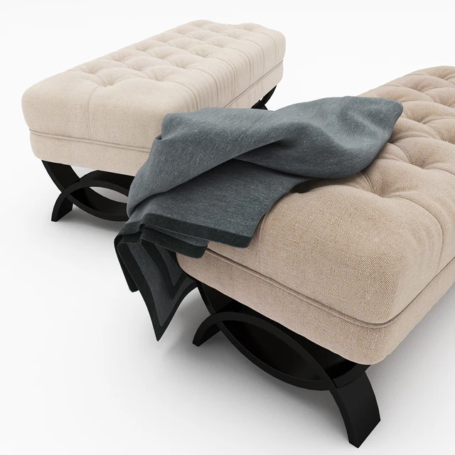 Christopher Knight Home Scarlette Tufted Fabric Ottoman Bench — Скачать