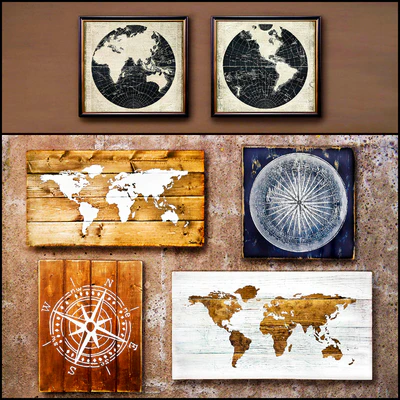 Wooden panels. Collection 14 — Ver 1