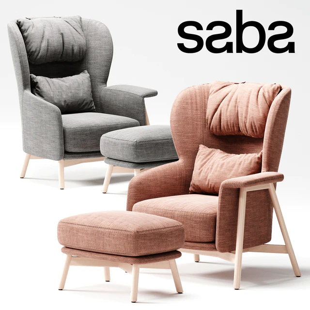Saba Italia KEPI Armchair — Descargar
