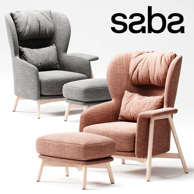 Saba Italia KEPI Armchair — Ver 1
