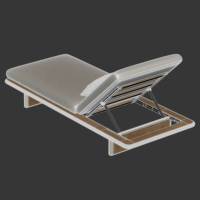 Kettal - Mesh Deckchair — Descargar