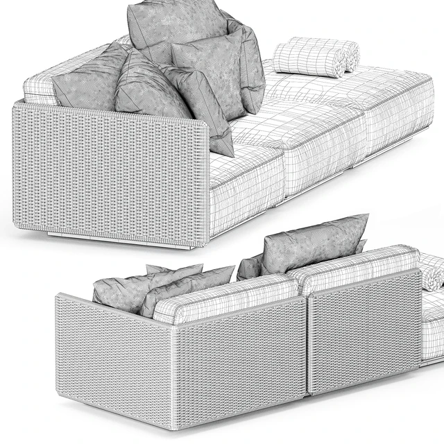 EDDY OUTDOOR SOFA by FLEXFORM — Скачать