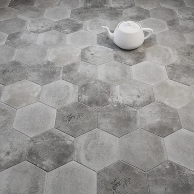 CIR Miami Esagona Dust Gray (Ex Polvere) Tile Set — Ver 1