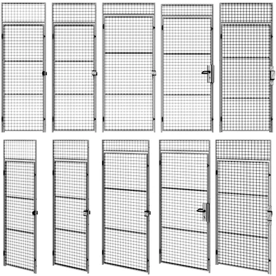 Swing metal metal door — Ver 2