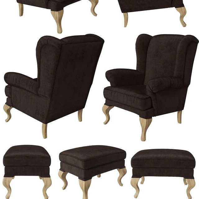 Christmas set spruce with chair and ottoman Hoffner — Descargar