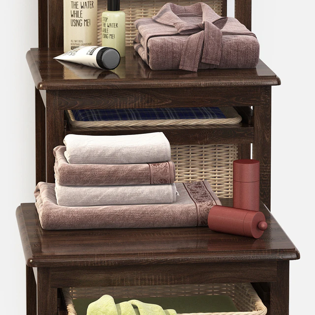 Мебель для ванной с корзинами model LAUNDRY wenge — Скачать