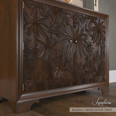BALBOA CARVED DOOR CHEST — Вид 2