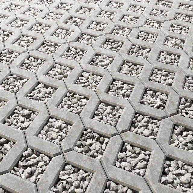 Square gravel stone — Descargar