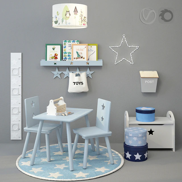 Children's furniture Kidsconcept 01 — Descargar
