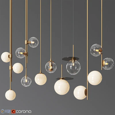 Pendant Light Collection 14 - 4 Type — Descargar